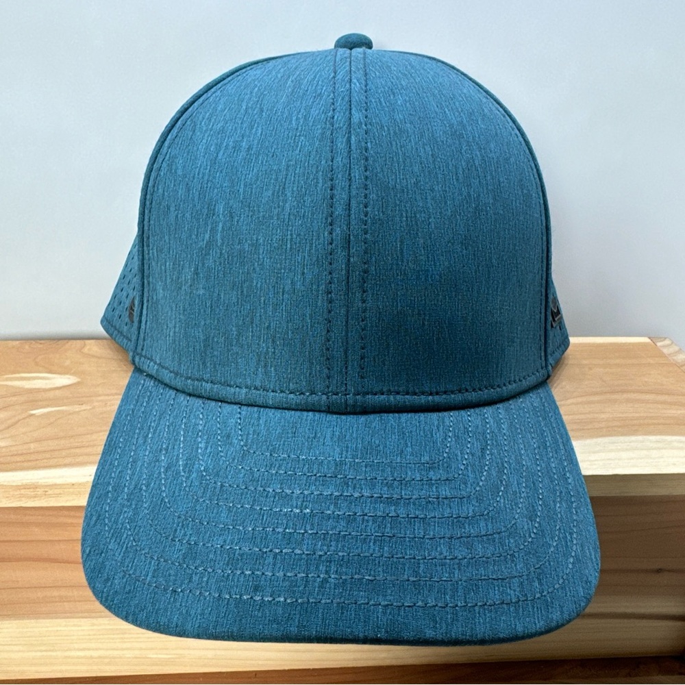 Melin A Game Hydro Heather Ocean Blue Snapback Hat